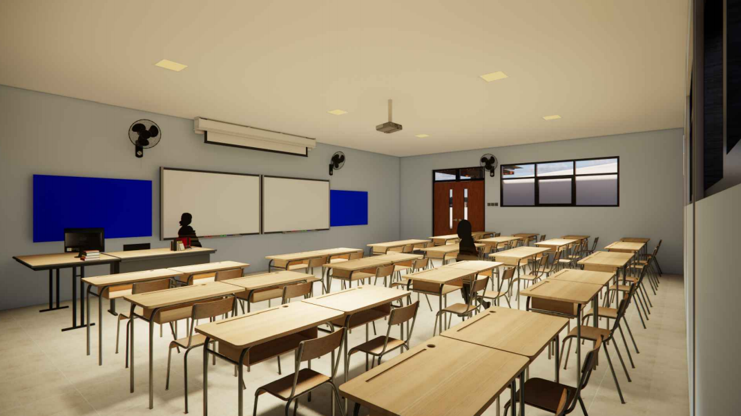 Konsep Desain Ruang Kelas SMKN 11 Bandung