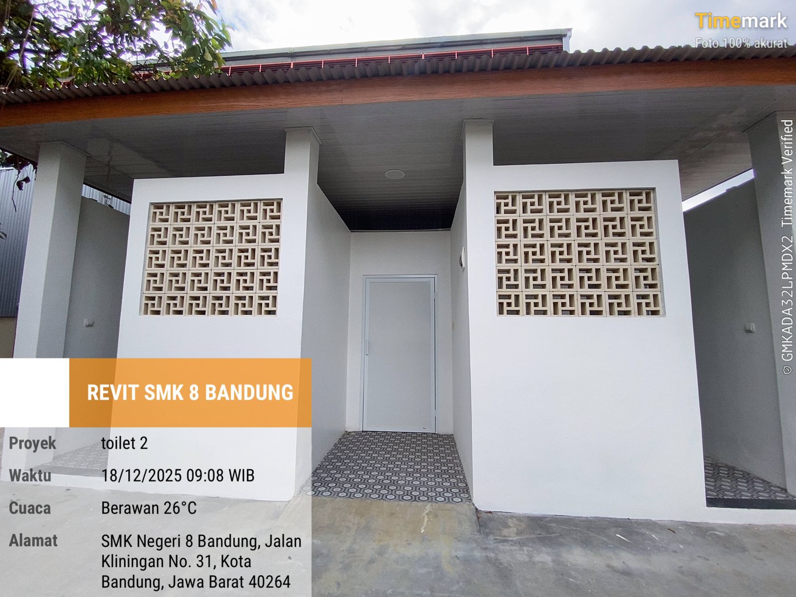 Fasilitas Toilet SMKN 8 Bandung